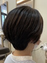 アルターリール(aL ter Rire)&nbsp;黒髪/グレーベージュ/レイヤーロング/前髪パーマ