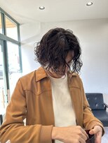 ウォルク(WOLK)&nbsp;スパイラルパーマ/センターパート