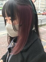 フィールグッドカンパニー(Feel Good Company)&nbsp;イヤリングカラーインナーピンクバイオレット