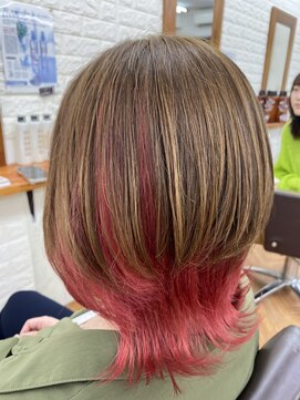 アクトヘアー(act hair) インナーカラー