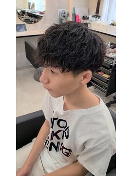 ラピス 名古屋駅前店(Lapis) 波打ちツイストスパイラルパーマ