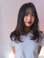 デビュー ヘアーメイク&nbsp;アンブレラカラー/こなれミディ/イメチェン/ウェーブパーマ