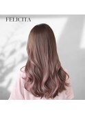 【FELICITA】ピンクブラウン