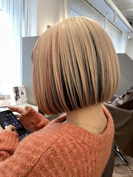 ジエクト ヴィシア(The Ect VIXIA) ボブ/アンブレラカラー/デザインカラー/オレンジ