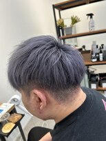 トルペヘアデザイン(Tolpe hair design) メンズハイトーンカラー、シルバー