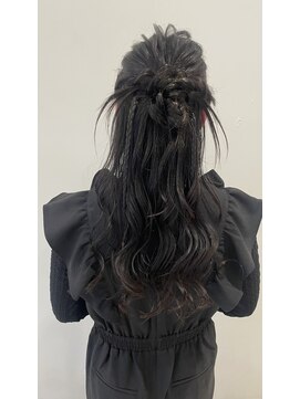 カシェ シモムラ(Cashe'e SHIMOMURA) カチモリハーフアップ