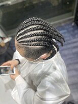 ミミック (mimic)&nbsp;【派手髪】ストレートコーンロウ【ヘアセット】