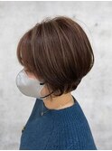 大人ミニボブ大人ショート30代40代50代60代アラフィフ清潔感