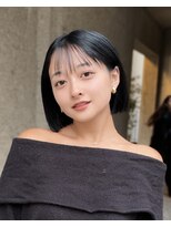 メゾンアクア 表参道(Maison ACQUA)&nbsp;切りっぱなしボブ/レイヤー/似合わせカット/くびれ/ミディアム