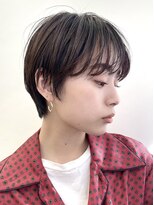 ヒール 銀座(heel)&nbsp;大人可愛いひし形ハンサムショートボブ前下がり