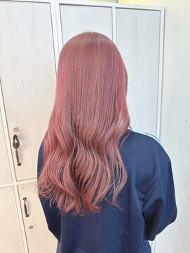 ジーナ 札幌大通(Zina) ペールピンクベージュ/エアリーロング♪