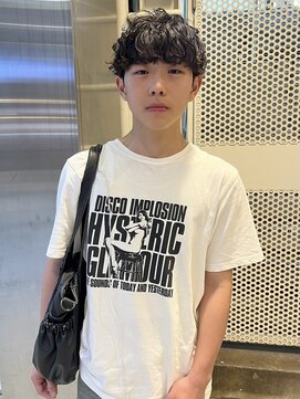 ゼストプール(ZEST POOL) コテ巻き風パーマ シャドウパーマ ニュアンスパーマ