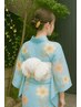 【豊田おいでん花火大会クーポン】浴衣着付け&ヘアセット　￥8000