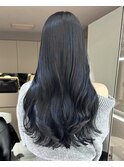 グレージュカラー/髪質改善/美髪/暗髪/レイヤーカット[恵比寿駅]