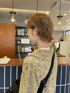 クレーデ 姪浜店(Crede) お洒落ブロンドウルフ