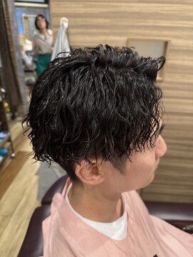 銀座マツナガ 神田店 好印象◎ビジネスツイストスパイラルツーブロック刈り上げ