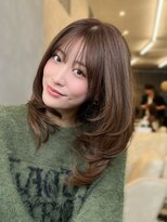 オムニス 表参道(Omnis)&nbsp;レイヤーカット/顔周り・フェイス/20代/30代/ウルフ/シャギー