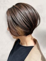 エスヘアー 名古屋 金山(es hair) 40代50代◎白髪染め卒業!脱白髪ぼかしハイライト×ノンジアミン