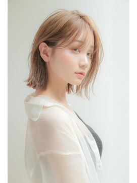 ロンドシエル 横浜(Lond ciel) ミルクティーベージュ×ボブ【横浜】あべもえる