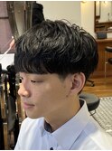 MEN'S HAIR/ツーブロショート/マッシュショート/表参道駅