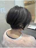 丸みショートボブ