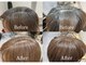 カルゥグラッシー(KALOU glassi)の写真/明るく染めて楽しめるカラー【白髪ぼかしハイライト】白髪が伸びても気にならないデザインに！！