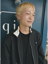 クイン(qin)&nbsp;ベリショ×ハイトーンブリーチ抜きっぱなしカラー
