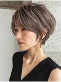 白髪ぼかし脱白髪染め似合わせカット40代50代60代