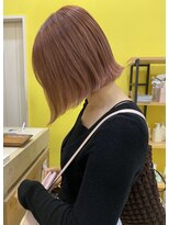ナンバーセブン(N7) ボブ×ピンクベージュ