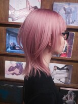 ブロック ジャポン(bloc japon)&nbsp;大人ソフトウルフペールピンクくびれレイヤーくびれミディアム