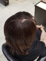 ミック ヘアアンドメイクアップ 高田店(miq Hair&Make up)&nbsp;白髪染め/根元染め/リタッチカラー/ナチュラルブラウン