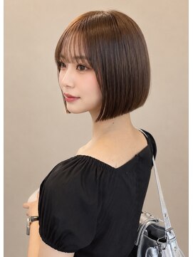 ビグディーサロン(BIGOUDI SALON) 可愛い切りっぱなしボブ
