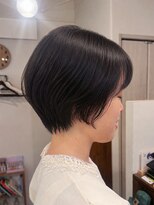 モスモ(mosmo)&nbsp;大人女性の丸みショート【中崎町】