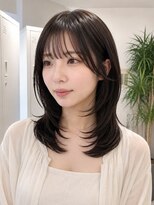 フォト イケブクロ(foto IKEBUKURO)&nbsp;結べる小顔ミディアムレイヤー/大人ミディアム/顔まわり/池袋