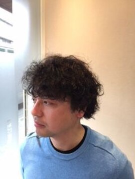 アンブロック(un block) ツーブロック　ミディアムウエーブ