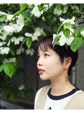 ニコヘアー(niko hair) パープル★ショート