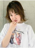 ブリーチ/ハイトーンに可◎酸性デジタルパーマ/フレンチボブディ