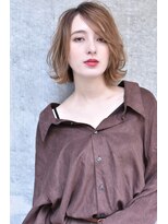 メーヴェ(Mowen) mowenイルミナx外ハネボブxアッシュブラウンxネオウルフ