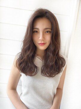 オーロ 緑地公園店(ORO) *色っぽフォギーブラウンセミロング♪