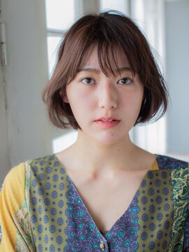ヘアー&メイク ルナルナ 明和店 HAIR&MAKE LUNA LUNA ナチュラルボブ