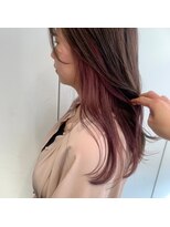 エミィ(emme)&nbsp;【emme×笹川】インナーカラー×ロング