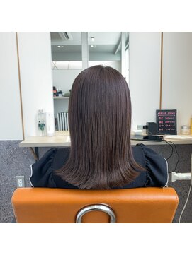 トゥーリ 浜町店 長崎(tuuli) ショコラベージュ×外ハネ