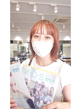 ケーオーエスビューティー(K O S beauty) 広めの前髪ボブ