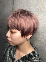 レイドバック(LAID BACK)&nbsp;【代官山美容室】ショートヘア☆インナーカラー
