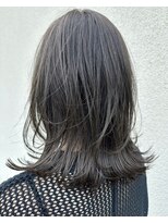 ラヴェストバイフレイスウェル(LOVEST by frace well)&nbsp;プリカール・オリーブグレージュ×くびれボブ/レイヤーカット