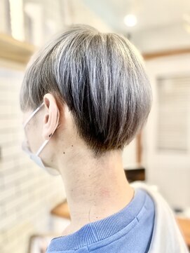 オーブ ヘアー リリー 博多2号店(AUBE HAIR lily) プラチナシルバー