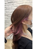 アリアバイエクラート 池袋店(ARiA by ECLART) イヤリングピンク