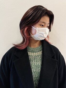 サンデイズド(SUNDAZED) 【インナーカラー】ケアブリーチ&髪質改善カラー+ケア TR