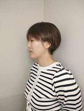 グロウ レランテ(GLOW lelante) 【シークレットパーマ】直毛でも丸みが出やすい!ショート