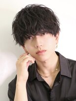 オーシャントーキョー ウエスト 心斎橋(OCEAN TOKYO WEST) 波巻きパーマメンズツイストスパイラルパーマツーブロック